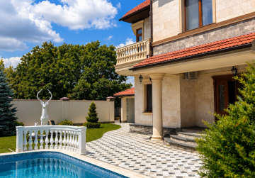 Дом 380 м² с бассейном на 7 сотках в Совиньоне ID 54318 (Фото 1)