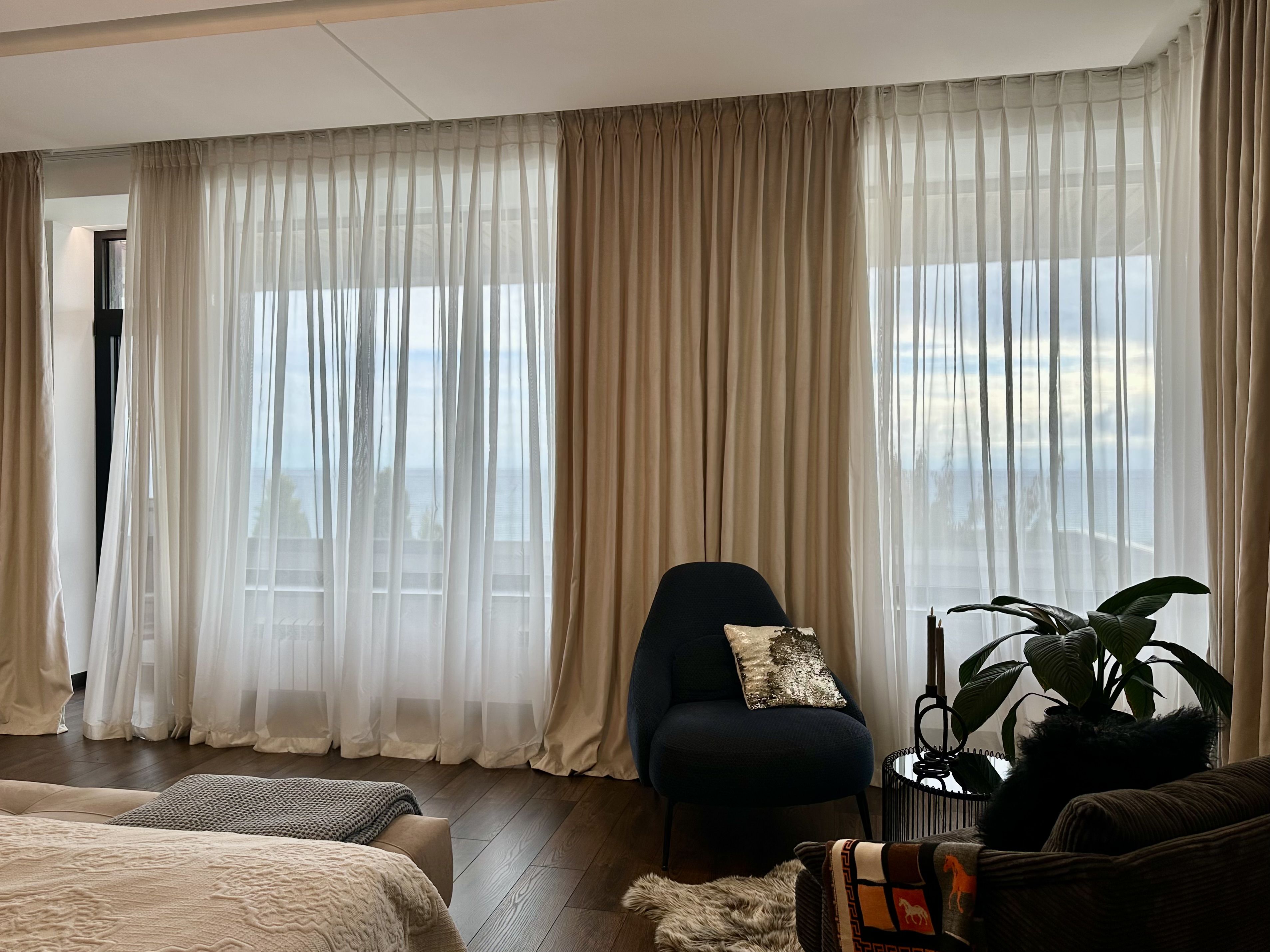 Продам дом в 1-й линии моря. Участок 11 соток, бассейн. Панорама моря. ID 52181 (Фото 27)