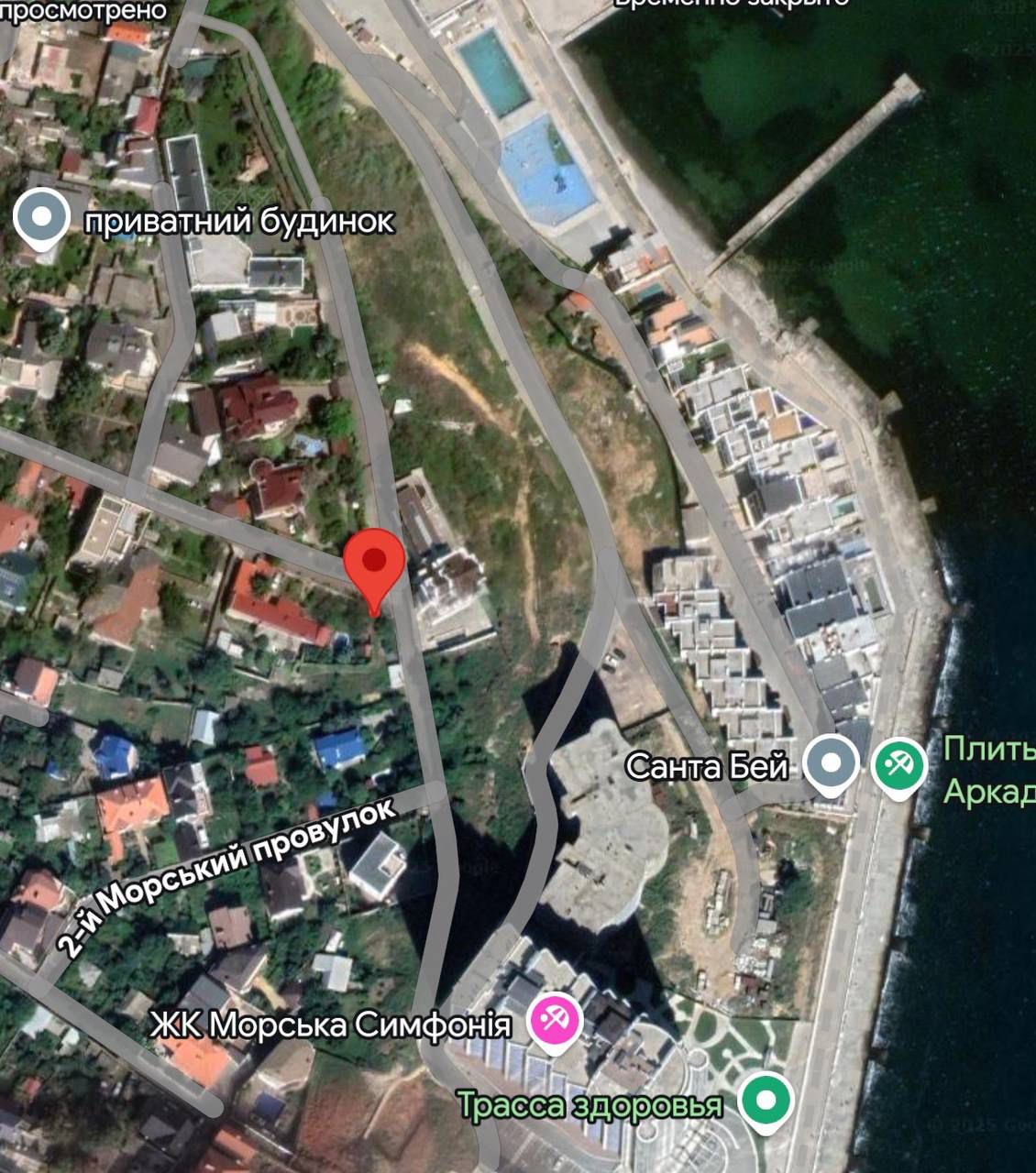 Продается участок в районе Аркадии с видом на море ID 54049 (Фото 12)