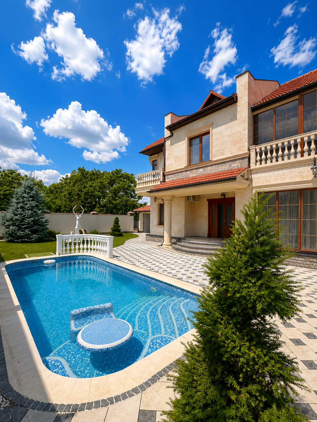 Дом в Совиньоне с бассейном, 380 м² и гаражом на 2 авто ID 54318 (Фото 21)