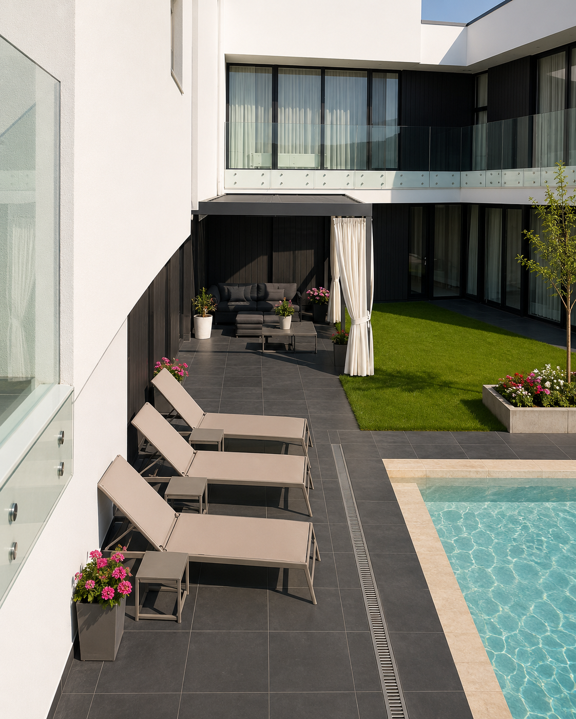 Современный дом на 10 Фонтана: 450 м² комфорта и технологий ID 52254 (Фото 34)
