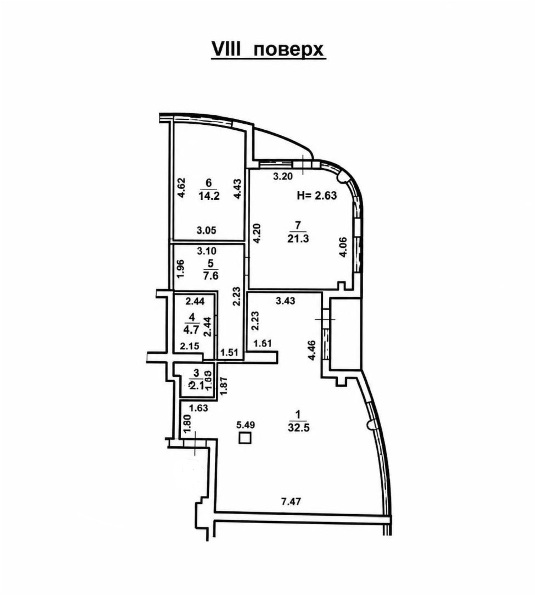 КВАРТИРА С ВИДОМ НА МОРЕ В САМОМ СЕРДЦЕ ОДЕССЫ 105 м²  ID 54396 (Фото 9)