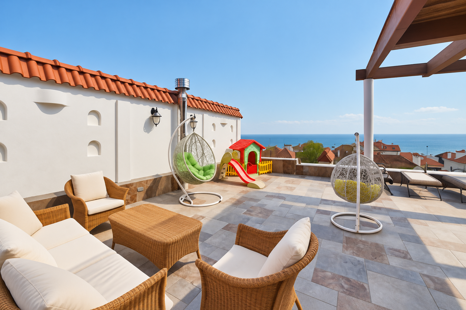 Пентхаус 450 м² с террасами и видом на море в Королевских Садах ID 52984 (Фото 22)